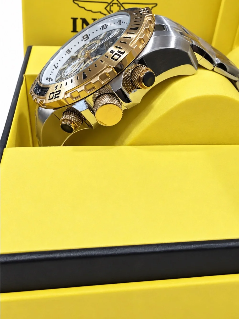 Invicta Pro Diver Scuba 25093 Abalone Chronograph Watch